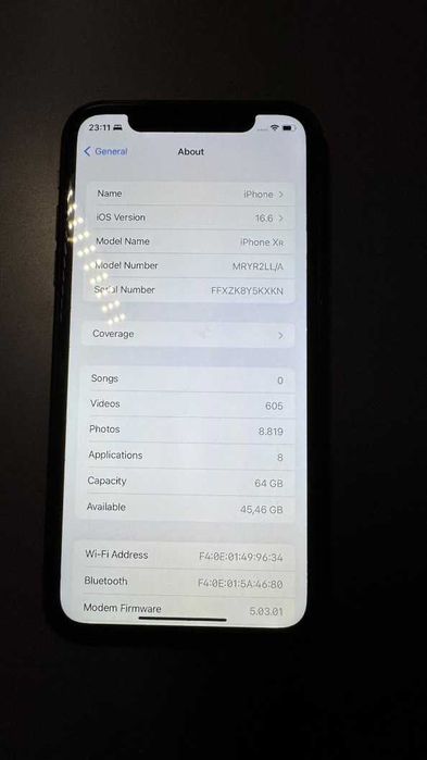 iPhone XR 64GB Black