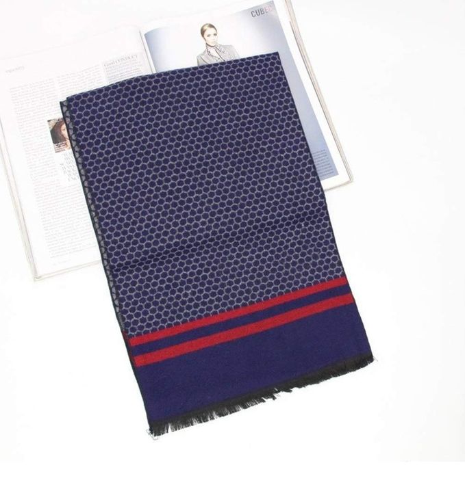 Стилен мъжки кашмирен шал