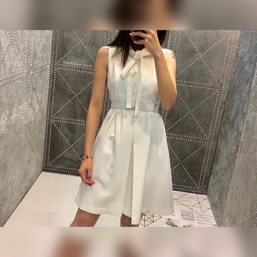 Дамска рокля VLTN #white