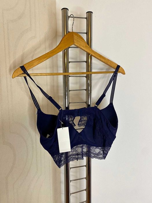 Sutien buretat cu terminatie din dantela si balene Kiabi - 95C/ EU 80C