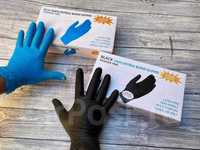Продам нитриловые перчатки синие, черные оптом
