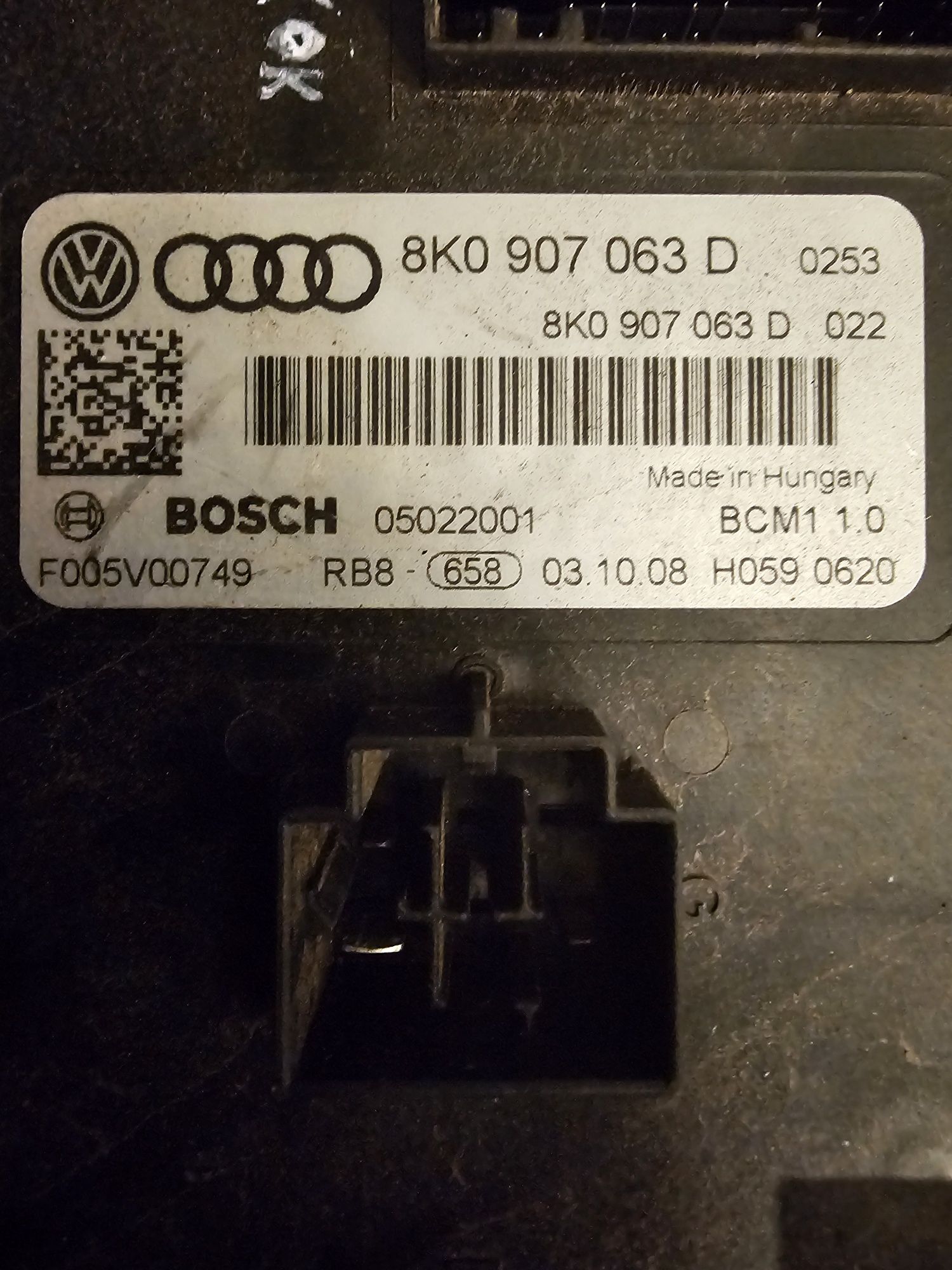 Calculator confort audi a4 b8 8K0907063D