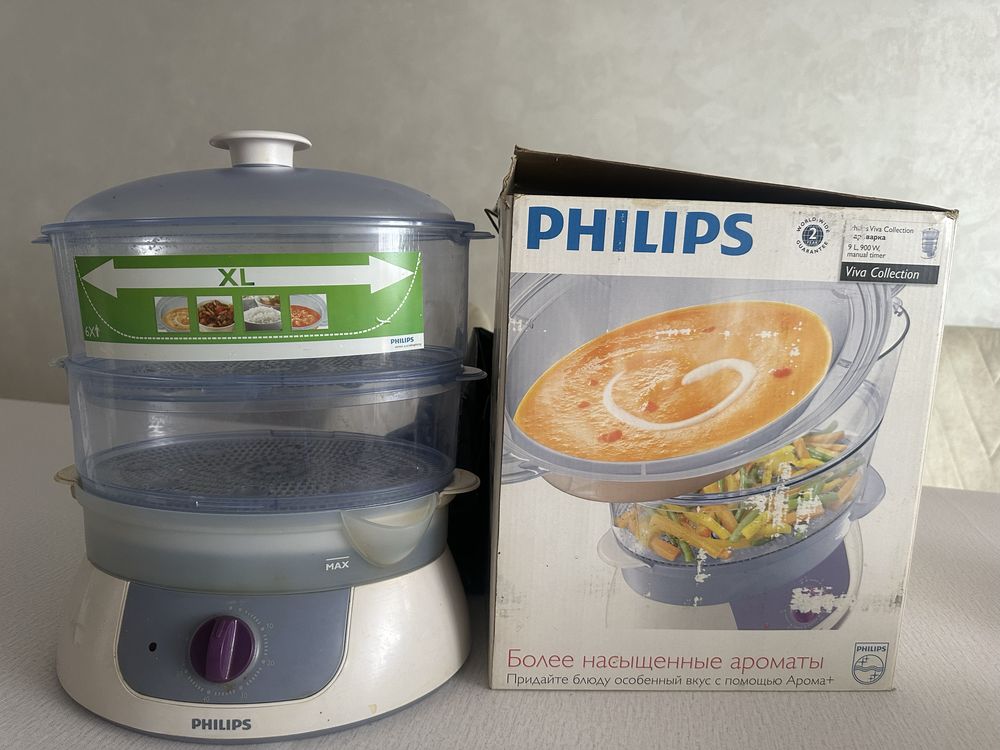 Продается ПАРОВАРКА (Philips) почти новая, цена 12000