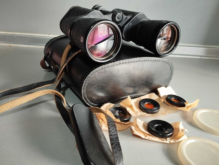 ТОП НОВ Съветски Бинокъл-БПВ1 7х50-MADE IN СССР