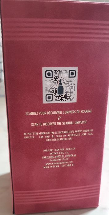 Parfum SO SCANDAL! Jean Paul Gaultier-original