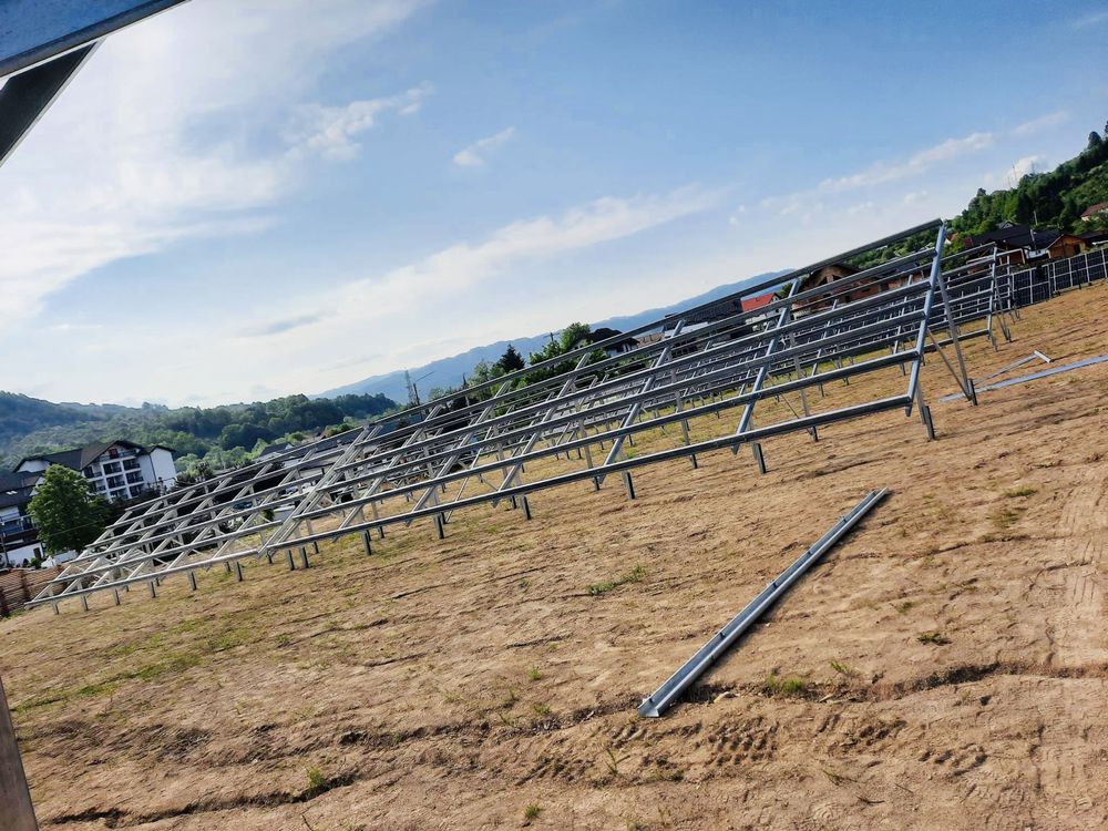 Structura metalica parcuri fotovoltaice , carporturi