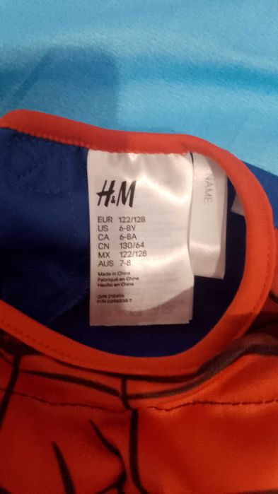 Костюм Спайдърмен 122/128