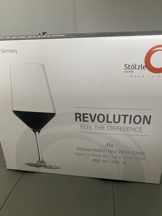 Set 6 pahare de vin rosu Stolzle Revolution