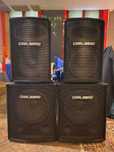 Boxe Carlsbro 1800w