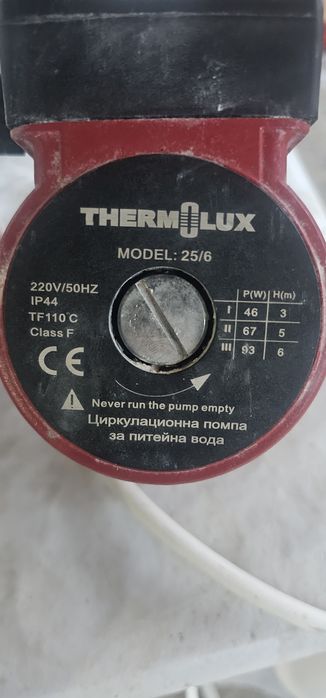 Камина с водна риза помпа и разширител