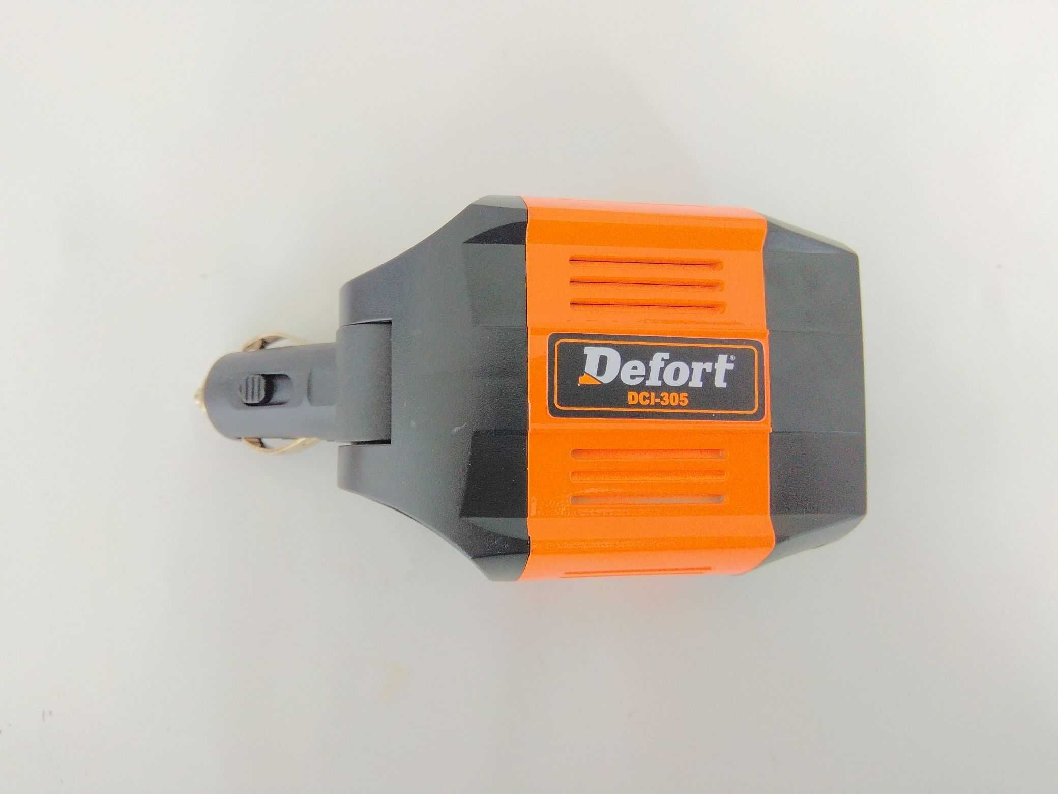 Инвертор НЕМСКИ 12-220V 300W Defort DCI-305