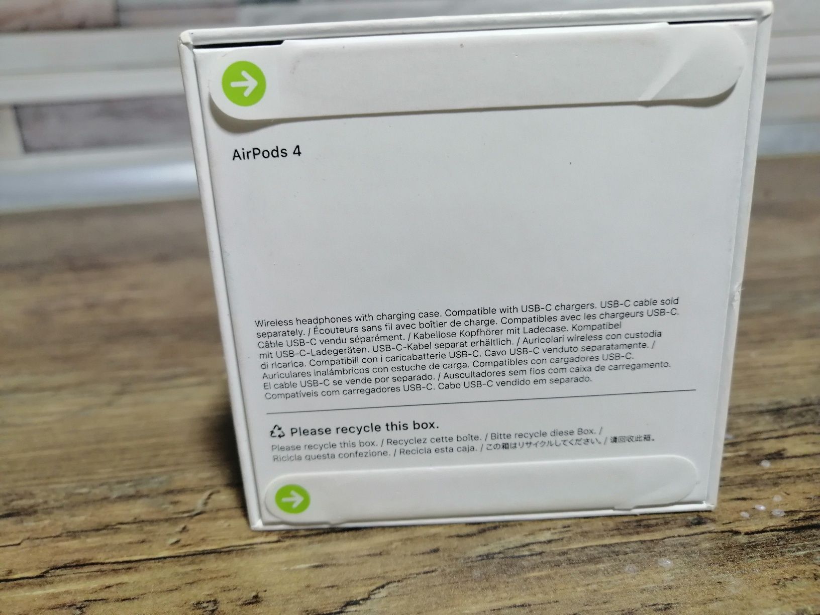Apple airpods 4 слушалки
