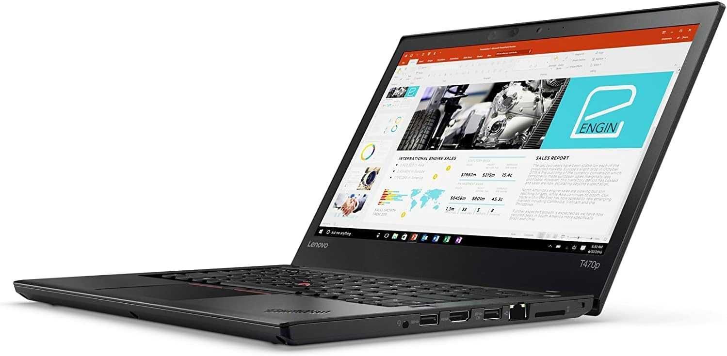 Лаптоп Lenovo ThinkPad T470p i7-7820HQ 32GB 512GB NVMe 940MX ГАРАНЦИЯ