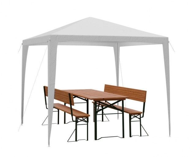 Cort pavilion pentru gradina curte evenimente 3 x 4 m alb