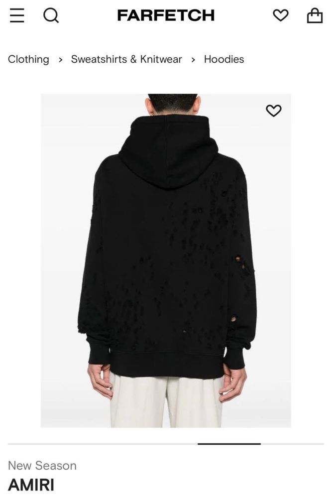 Hanorac premium Amiri Hollywood