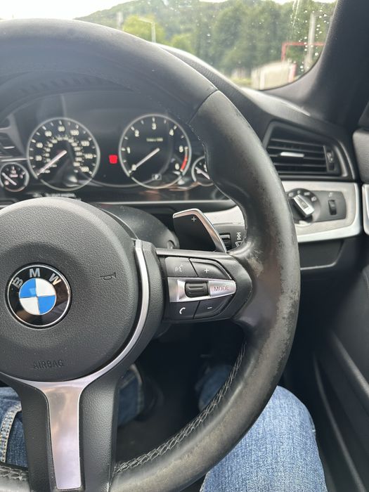 Volan M pachet cu padele original LCI BMW F10 F11 F07 F01 F02