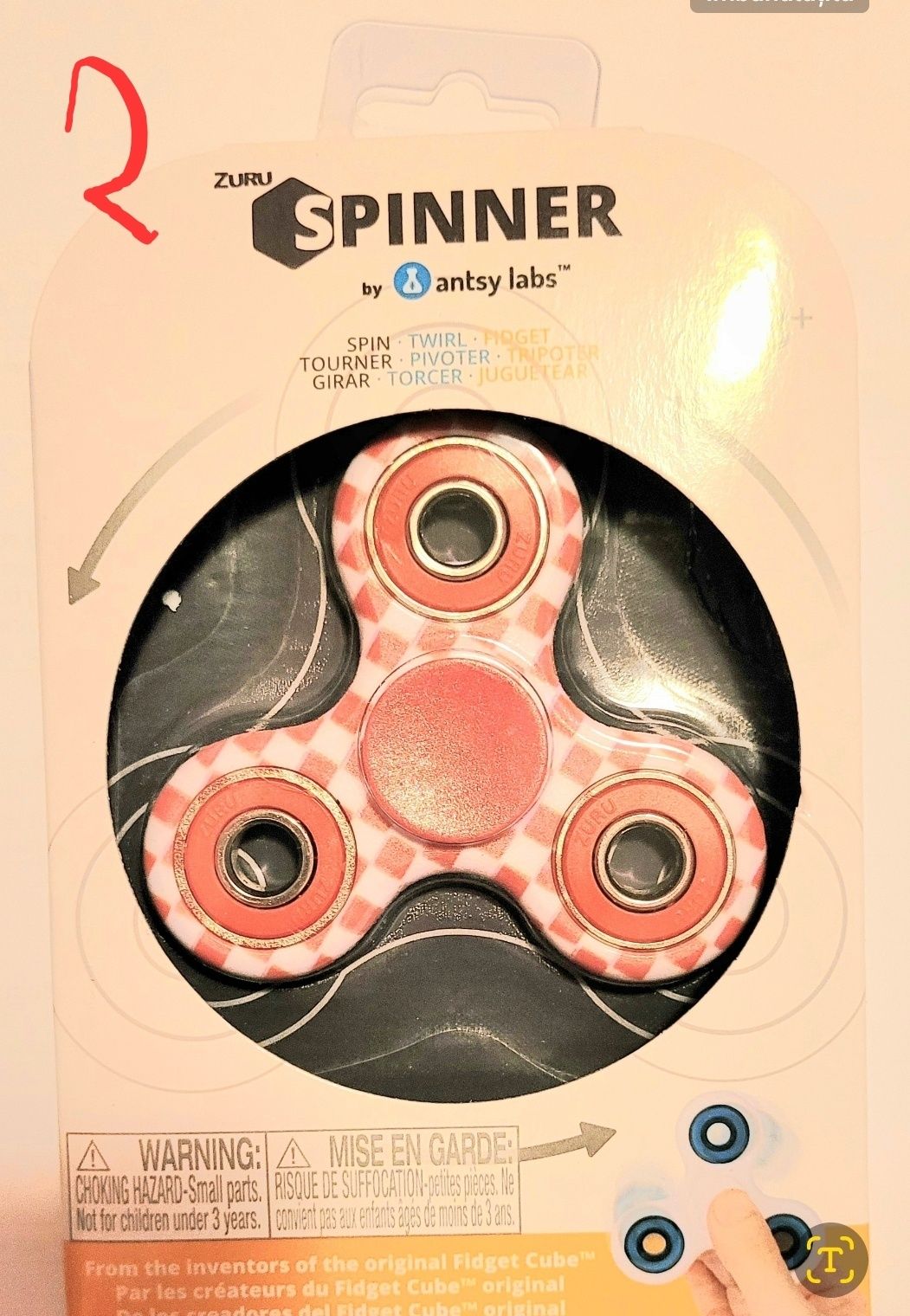 Spinner Fidget - Jucarie de buzunar, pentru ameliorarea stresului