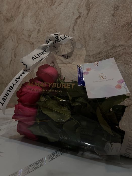 продам даренный букет , от цветочного «AlmatyBuket»