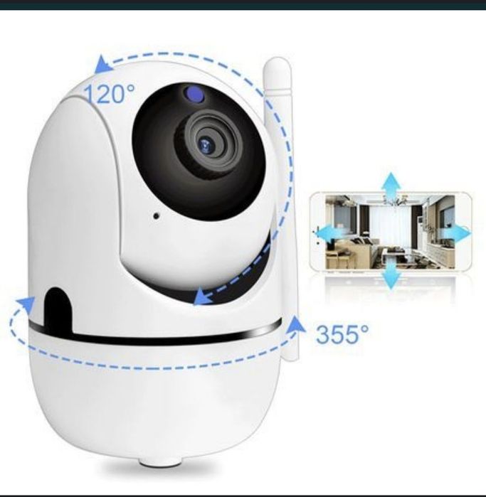 Camera de supraveghere copii IP WIFI Full HD 5MP, Night vision