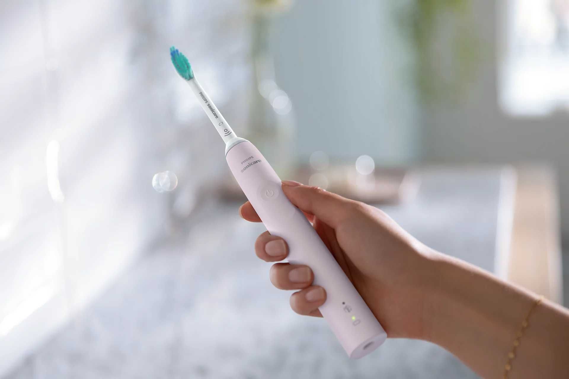 Periuţă de dinţi (2 buc/pachet) sonică electrică Philips Sonicare 3100