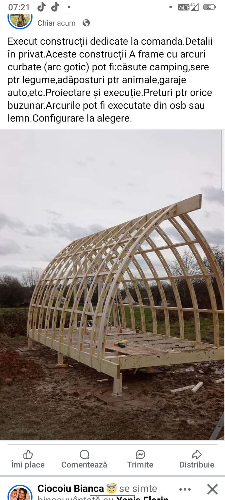 Module căsute camping structuri