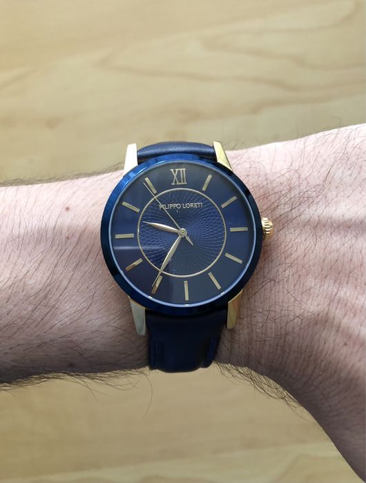 Ceas Filippo Loretti Rome Blue Gold