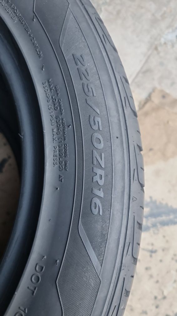 2 Anvelope Vară ROTEX 225 50 ZR16  Stare Perfectă.
