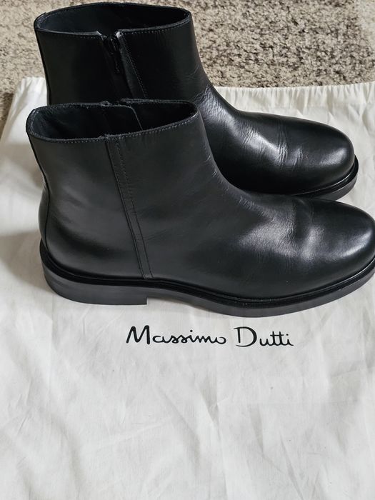 Cizme piele massimo dutti 43