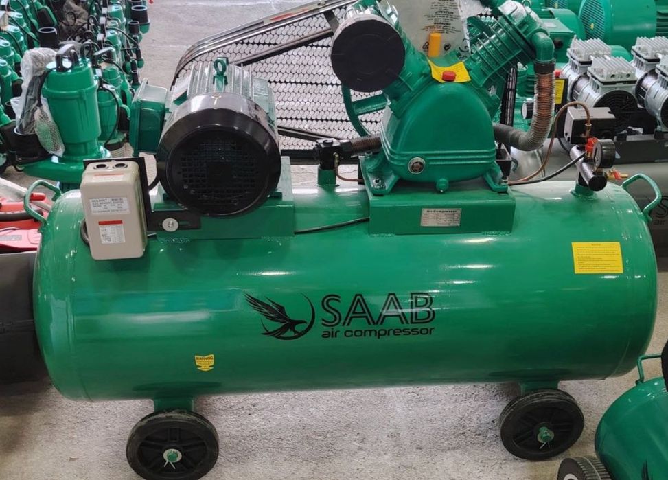 Воздушный компрессор SAAB porshnli SG2051 бак (100 л)