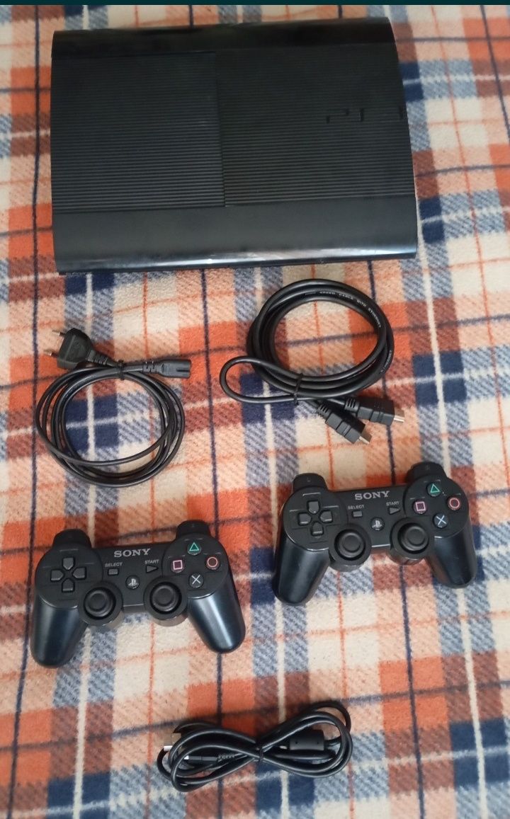 PS3 slim c Hen и играми