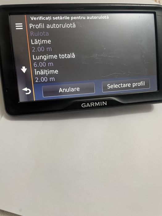 Gps Garmin Camper 760LM ptr Rulote harti full  Europa 2025