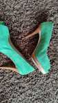 Pantofi Zara piele întoarsă