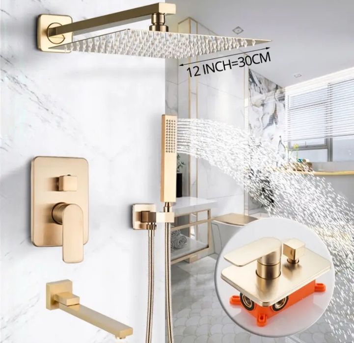 Душевой смеситель встроенный