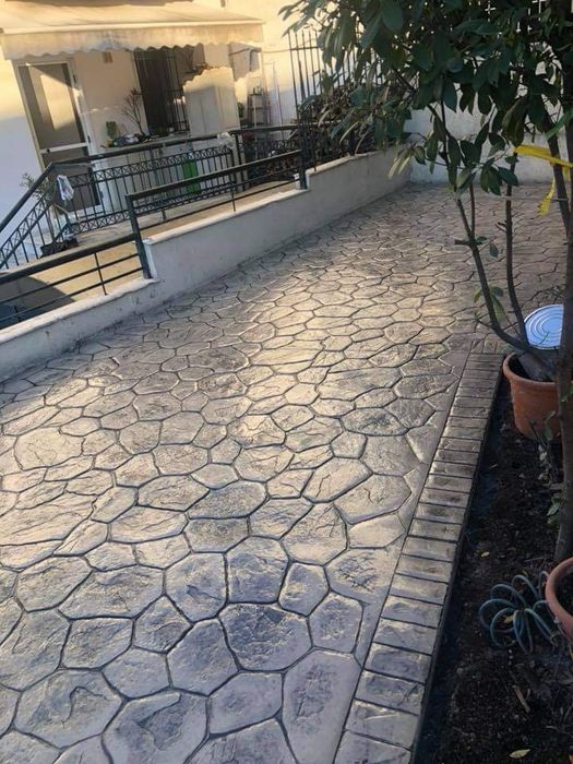 Beton amprentat / beton dezactivat