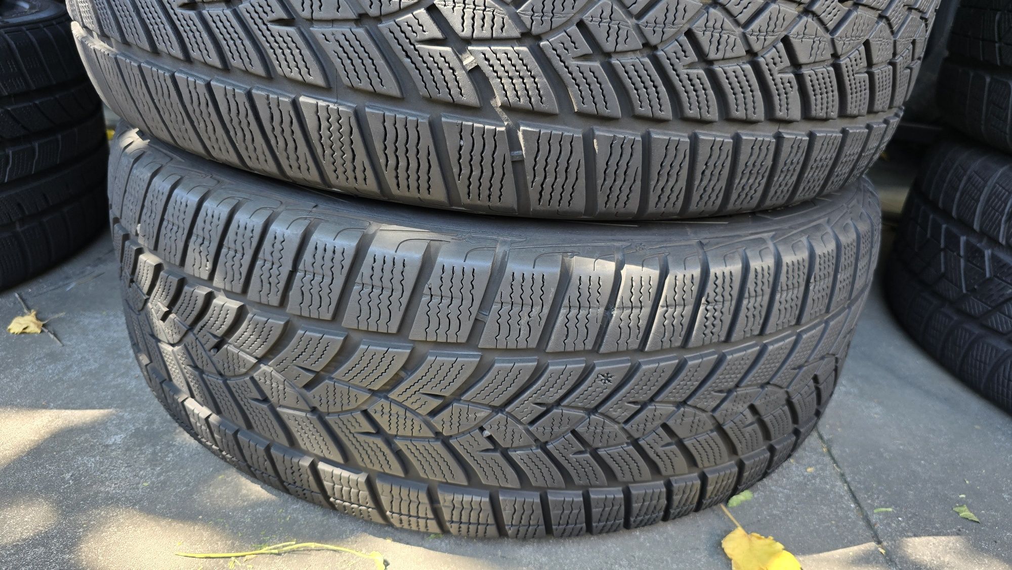4 anvelope iarnă Goodyear 225/55/18 - transport gratuit