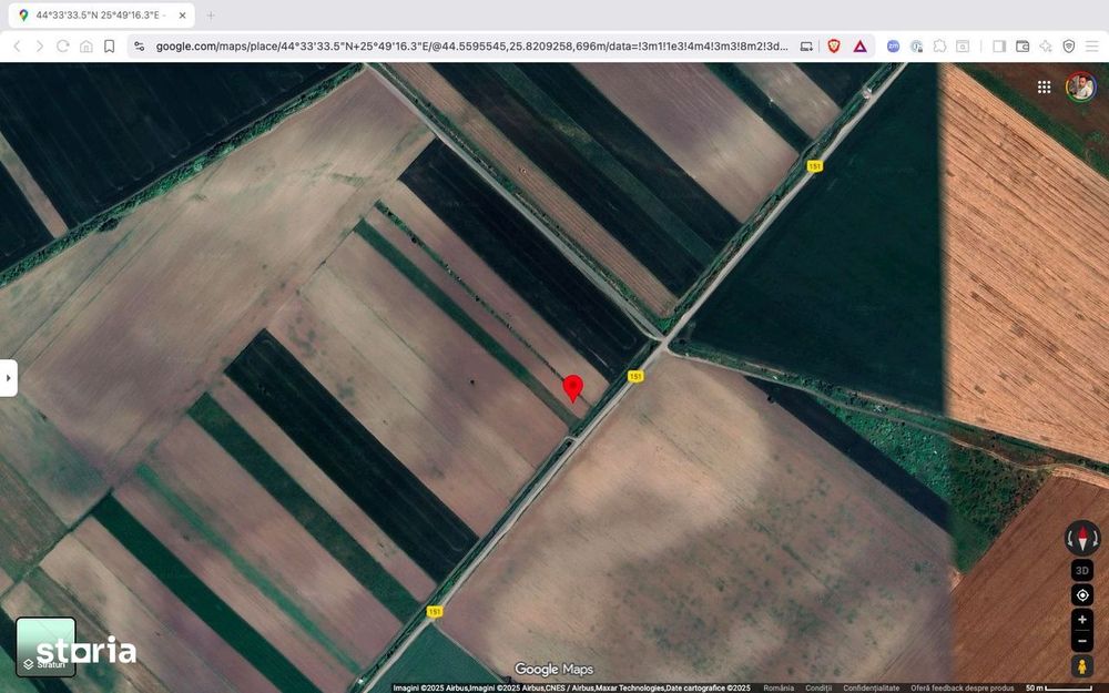 Teren extravilan 10.000 mp Tartasesti Dambovita