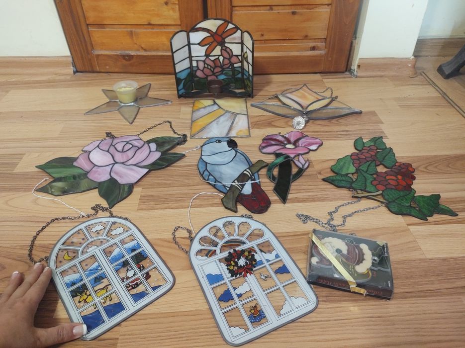 Decoratiuni Tiffany - culori vibrante - Bijuterii in decoratiuni!