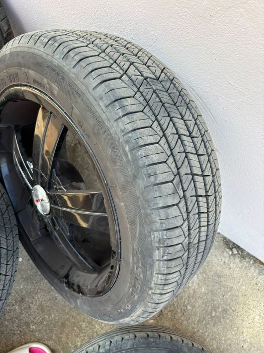 Set jante R18 echipate cu cauciucuri de vara 215 55 r 18