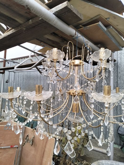 Люстра хрустальная 15 рожковая