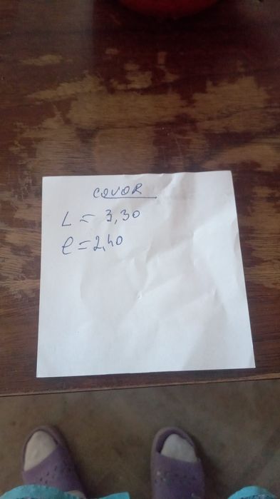 Covor mare, crem. URGENT