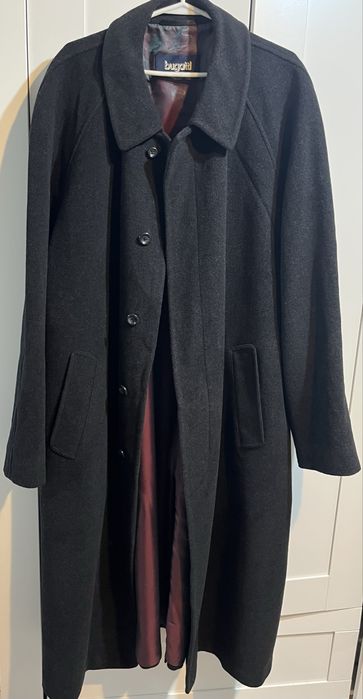 Пальто шинель Bugatti шерстяной мужской