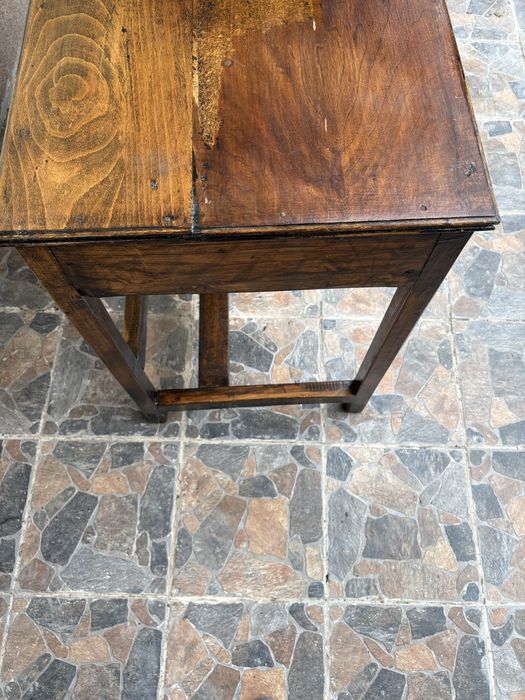 Birou vintage din lemn masiv (brad/molid)