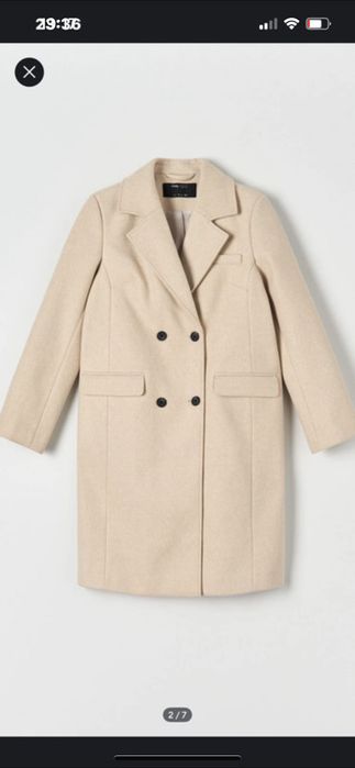 Palton nou bej dama