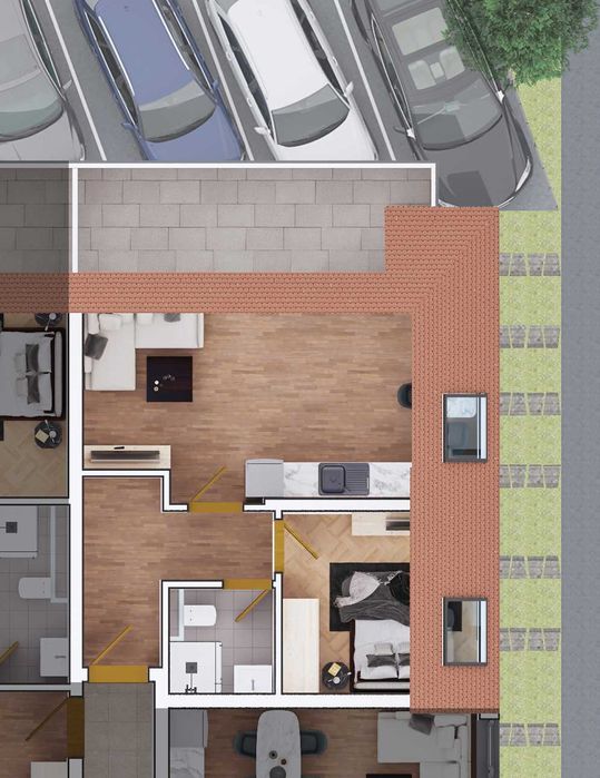 Продава се Двустаен апартамент в София, Люлин 9 - 75 кв.м за 1760 €/кв.м - Снимка #1