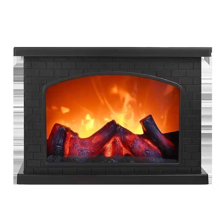 Настолна декоративна камина на ток с изкуствен огън за декорация
