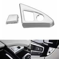 Buton silver trim ornament consola deschis cotiera Bmw seria 5 F10 F11