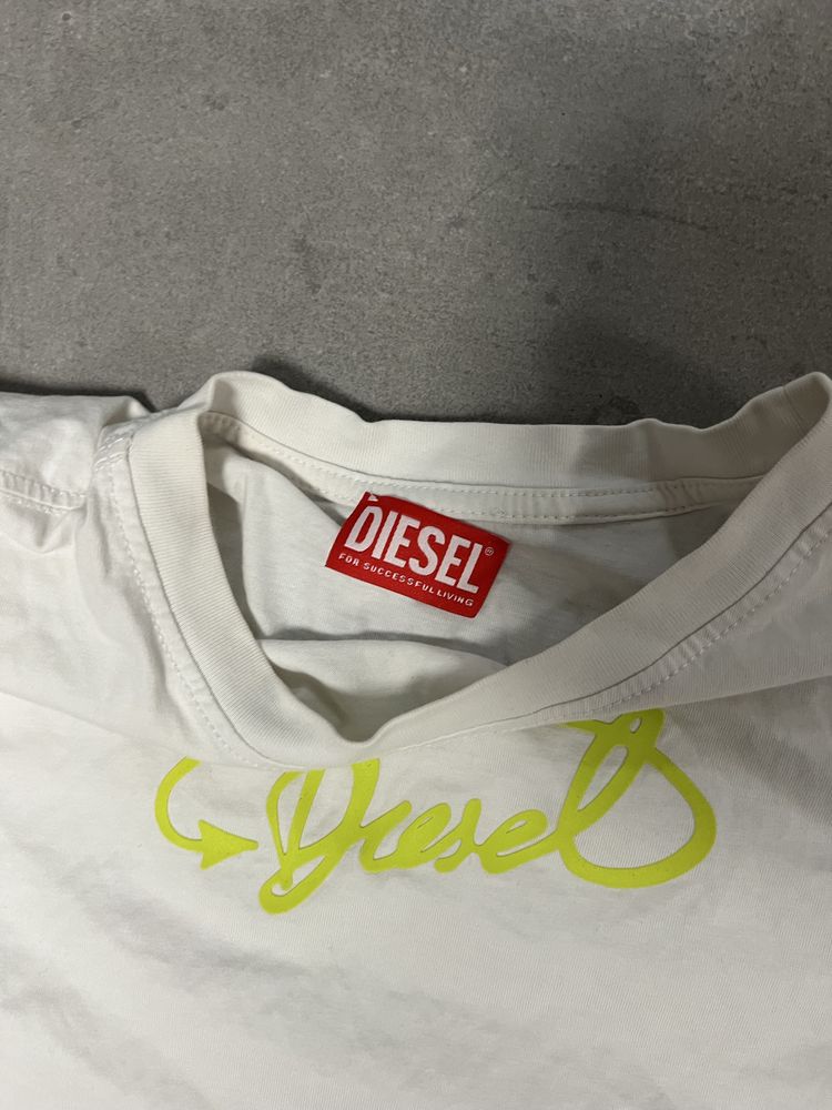 Diesel t-shirt бяла