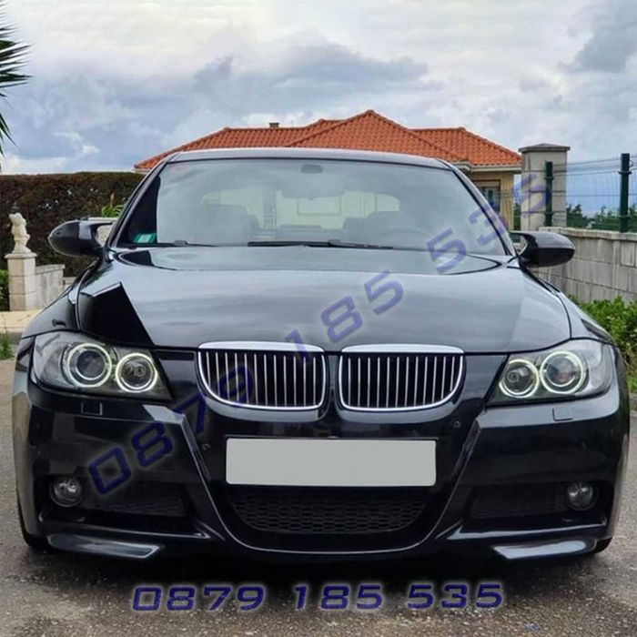 Спойлер добавки предна M броня BMW 3 E90 E91  m tuning бмв е90 е91