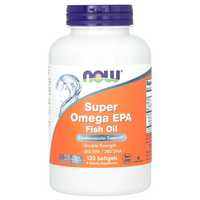 NOW Foods, Super Omega EPA. Рыбий жир 2000 мг Омега-3 120 капсул
