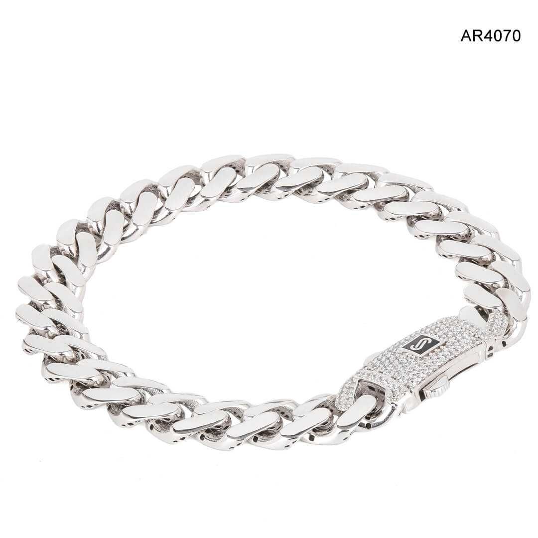 Bratara Cuban Aur 14K Monaco Chain ARJEWELS [AR4070]